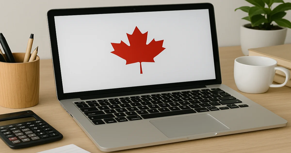 A picture of a laptop representing seo cost in canada
