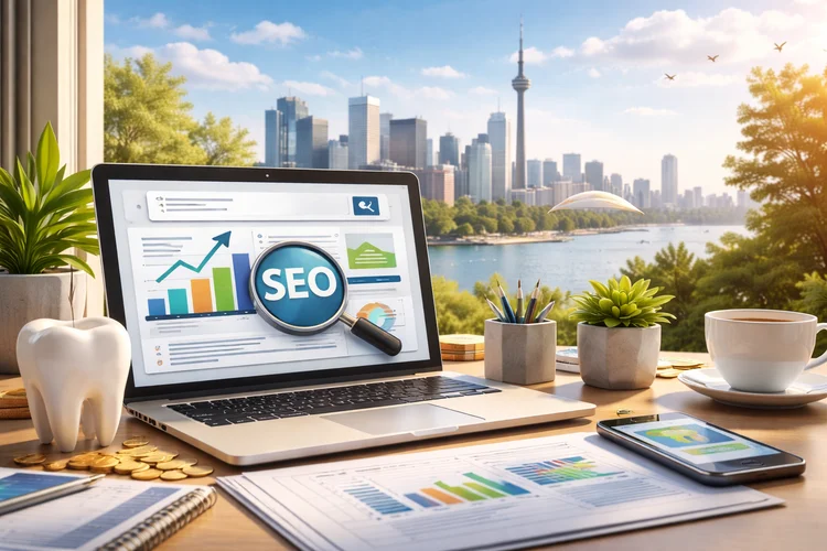 A picture representing dental seo in toronto