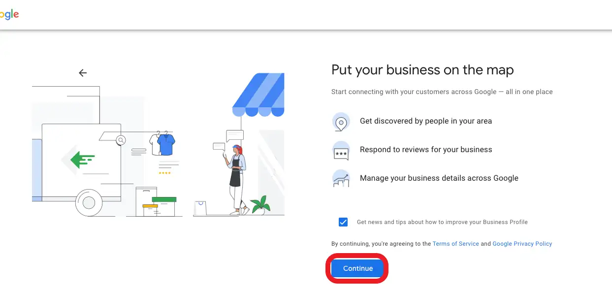 Position your location on the map