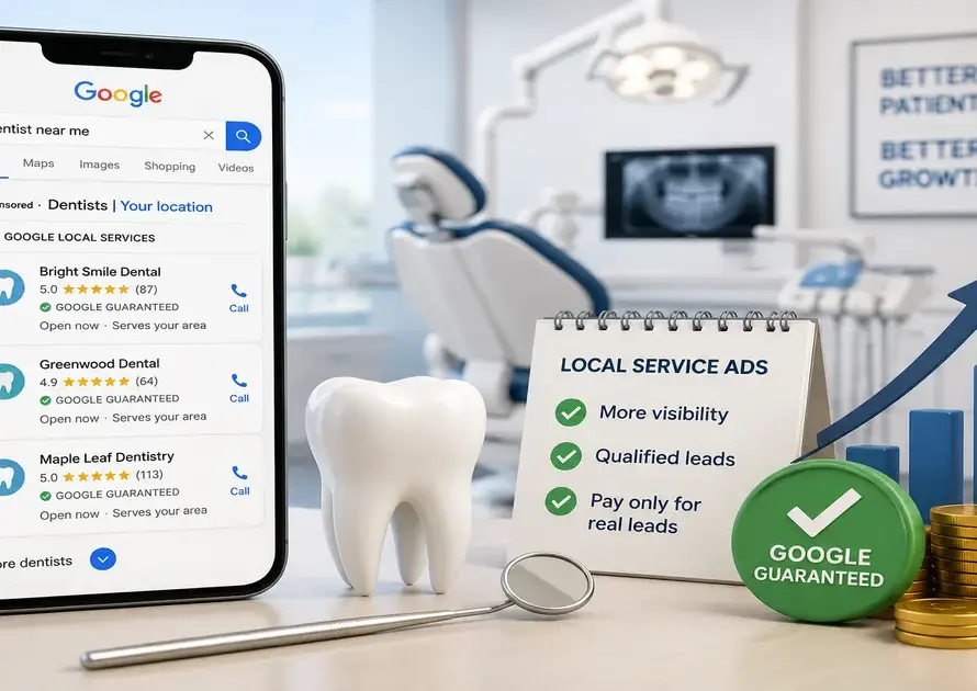 Local service ads for dentists