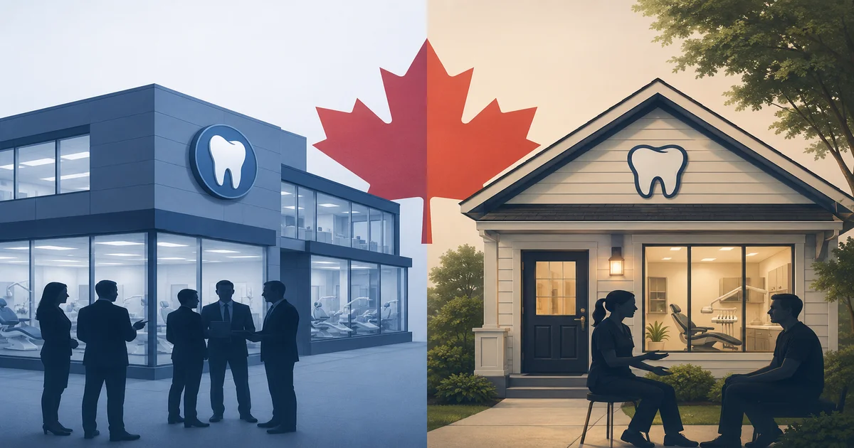 DSO vs private dental practice