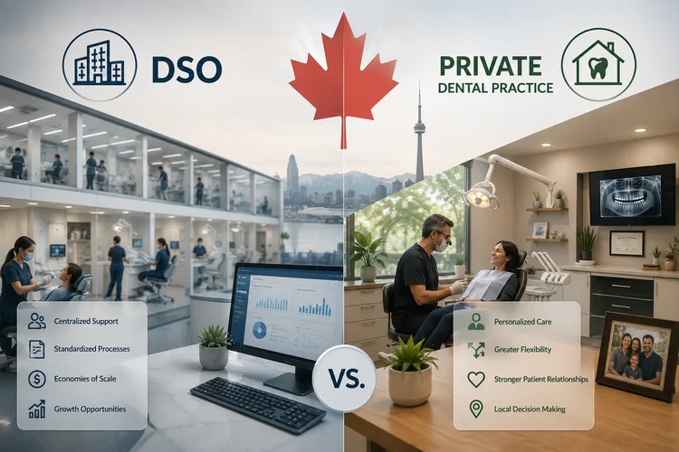 private dental practice vs DSO