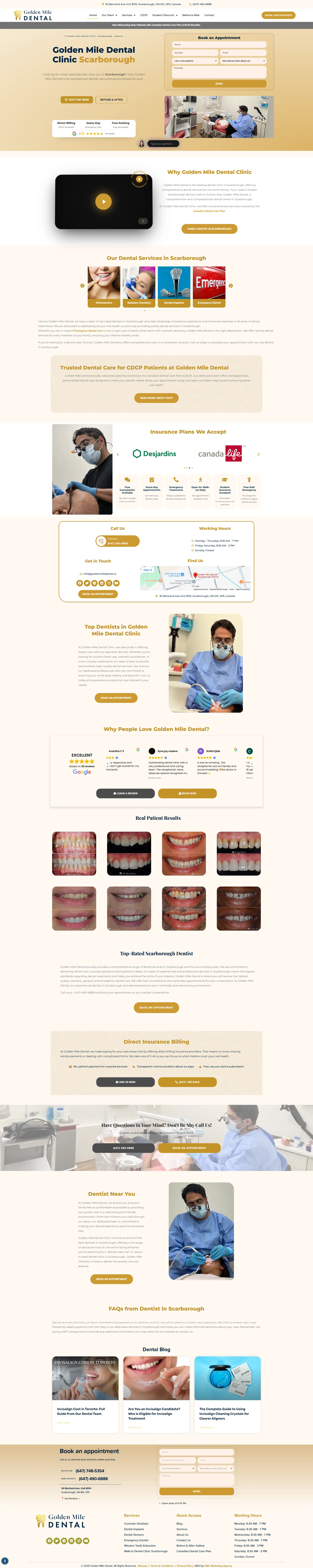 Golden Mile Dental Clinic Scarborough